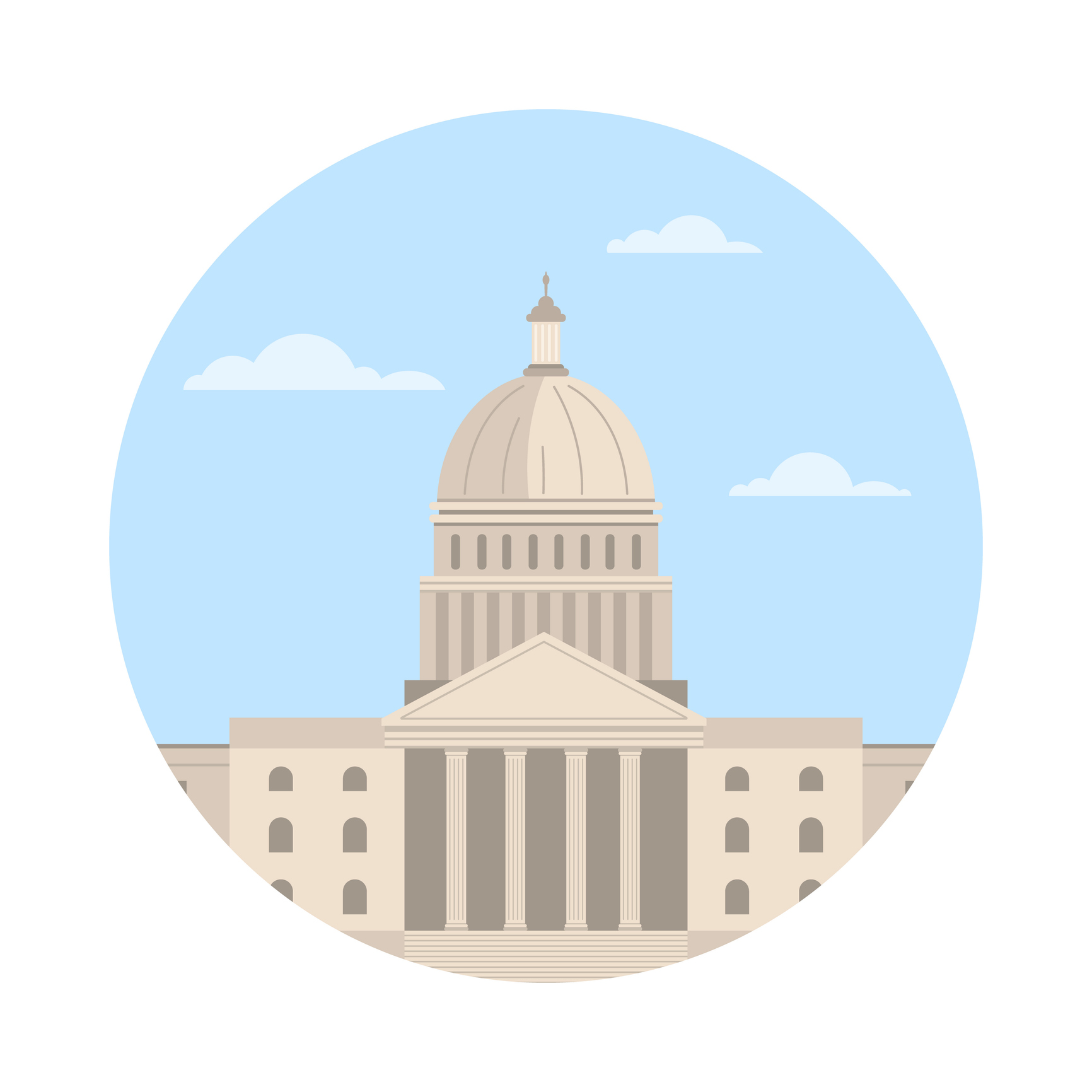 Illustration of the capitol