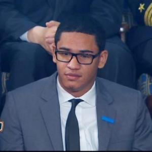 Screenshot of a man in a suit on CNN.