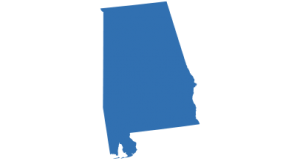 Map of Alabama