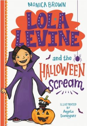Lola Levine in a Halloween costume