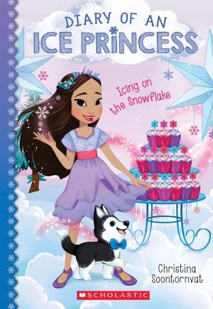 Ice Princess with cake and dog