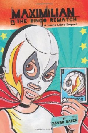Illustration of lucha libre fighter in mask
