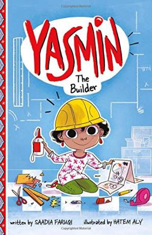 Yasmin with construction tools