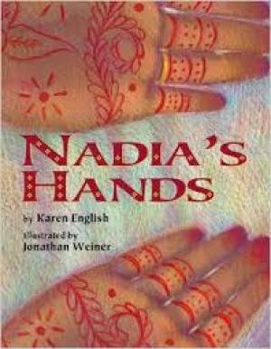 Hands with henna designs