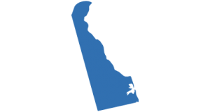 Map of Delaware