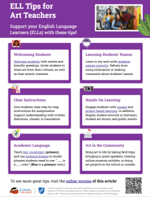 ELL Tips for Art Teachers
