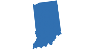 Map of Indiana