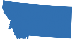 Map of Montana