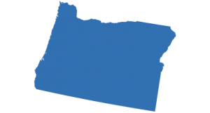 Map of Oregon