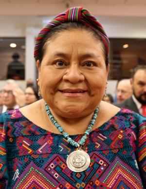 Photo of Rigoberta Menchú