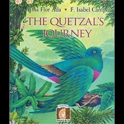 Illustration of a quetzal
