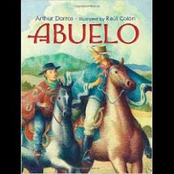 Abuelo A boy rides a horse with his grandfather