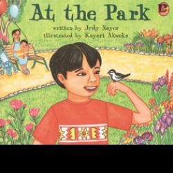 Young boy at the park