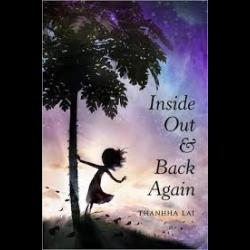 Inside Out and Back Again Young girl holding onto tree