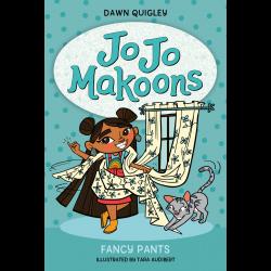 Illustration of Jo J Makoons wrapper in a curtain