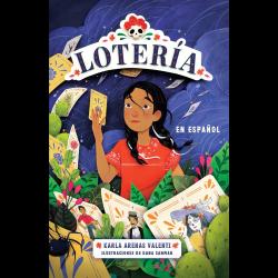 Girl holding lottery cards