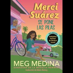 Merci Suarez near her bicycle