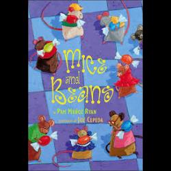 Mice and Beans Illustration of mice cooking in the kitchen