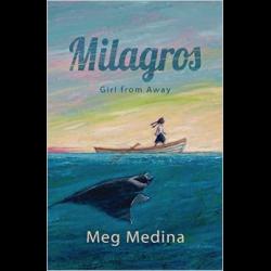 Milagros: Girl from Away Girl in a boat with a manta ray swimming alongside