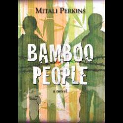 Bamboo Forest Shadows of people in bamboo forest