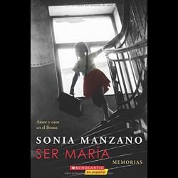 Ser María: Amor y caos en el Bronx A young girl in braids walking down the stairs of an apartment building