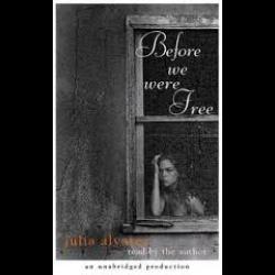 Before We Were Free Young girl staring out a window