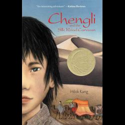 Chengli and the Silk Road Caravan Young person in front of desert landscape