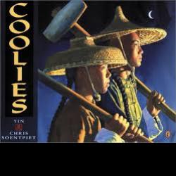 Coolies Chinese railroad workers