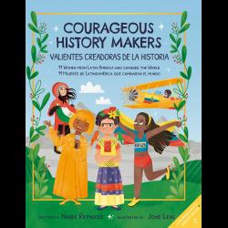 Illustrations of women feature in Courageous History Makers