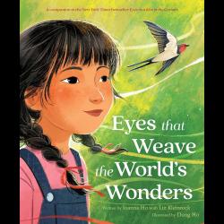 Eyes That Weave the World's Wonders Young girl with a bird