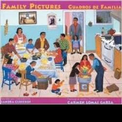 Family Pictures Family gathering around dinner table