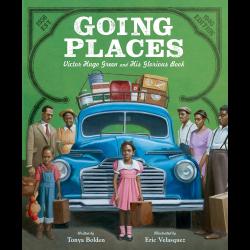 Going Places: Victor Hugo Green and His Glorious Book African American family near a classic car with suitcases