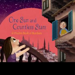 Young girl looking up to home