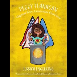 Illustration of Peggy Flanagan