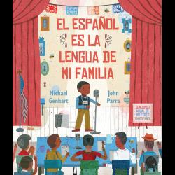 Boy on a stage at a spelling bee