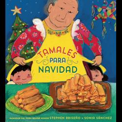 Tamales para Navidad A grandmother making tamales with her grandchildren
