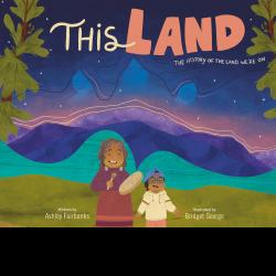 This Land: The History of the Land We're On Woman and man standing on the land