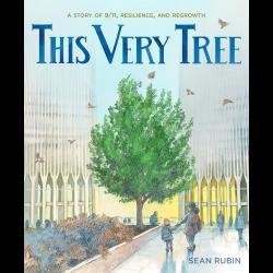 An illustration of a tree at Ground Zero in New York City