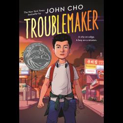 Troublemaker Older boy in city street