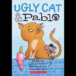 Ugly Cat and Pablo Cat with a popsicle