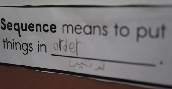 Sequence sentence frame