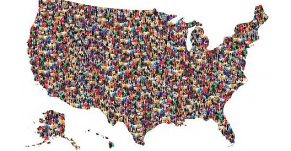 Map of America's diversity