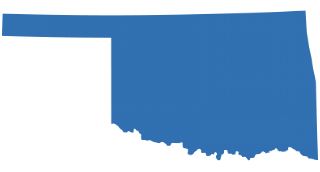 Map of Oklahoma