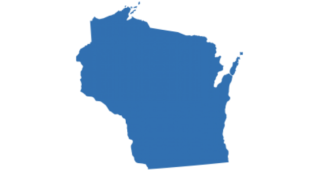 Map of Wisconsin