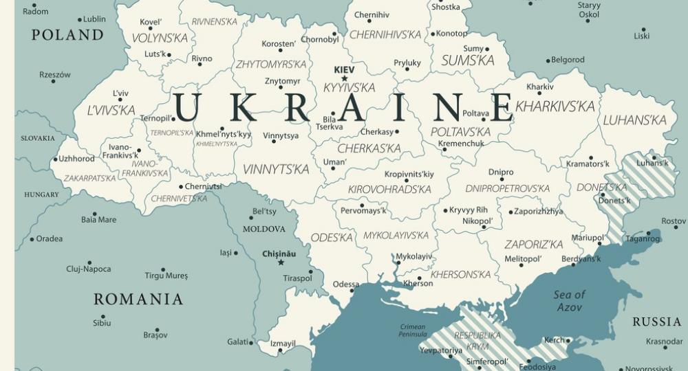 Map of Ukraine